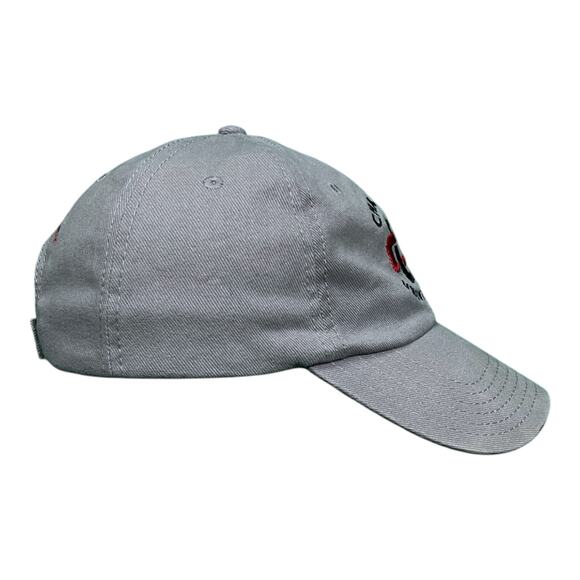 Chapman University Orange, California Gray Logo Strapback Cap Hat - Picture 5 of 7